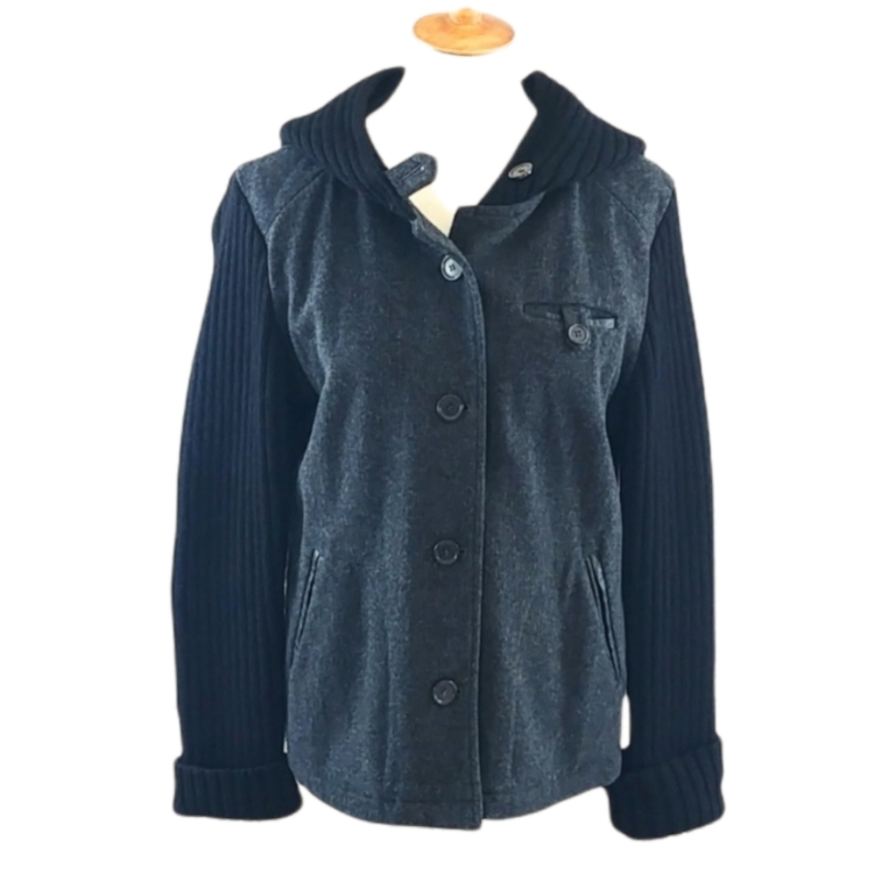SMARTWOOL Hooded Sweater Wool Jacket